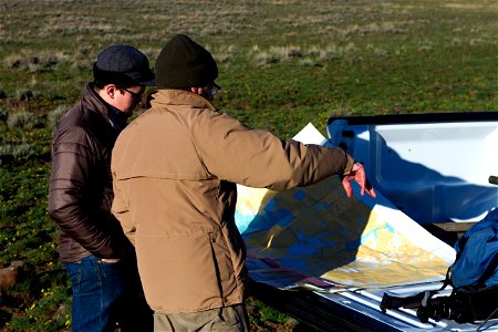 Each spring, remote areas in Oregon's sagebrush steppe attract scores of greater sage grouse (Centrocercus urophasianus) for elaborate mating rituals. These areas - called leks - provide wildlife biol