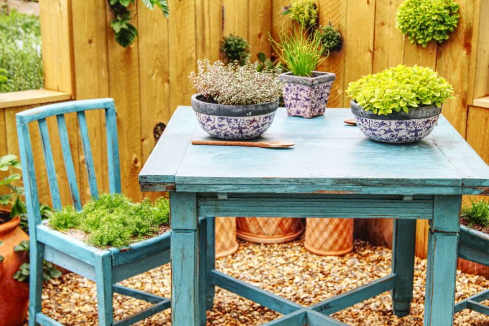 Seat wood furniture