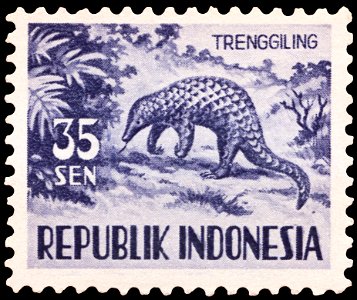 Trenggiling, 35sen (1953)