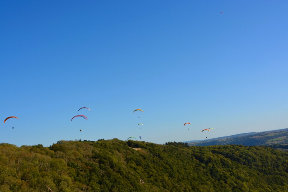 Site of free flight normandy clécy paragliding duo
