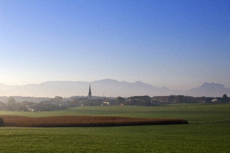 Mountains nature panorama