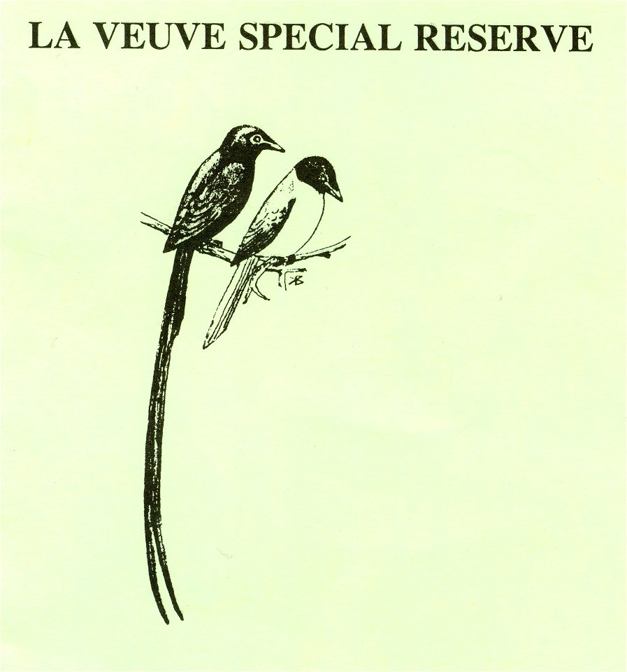 Terpsiphone corvina (Seychelles Paradise Flycatcher) on La Digue island on the Seychelles; photo of the information board at the entrance of the special reserve