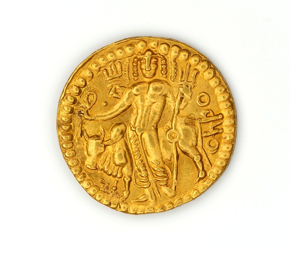 Dinar of Vasudeva II (image 1 of 2)