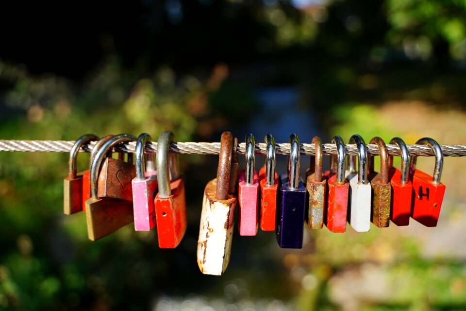 U-lock love castle love