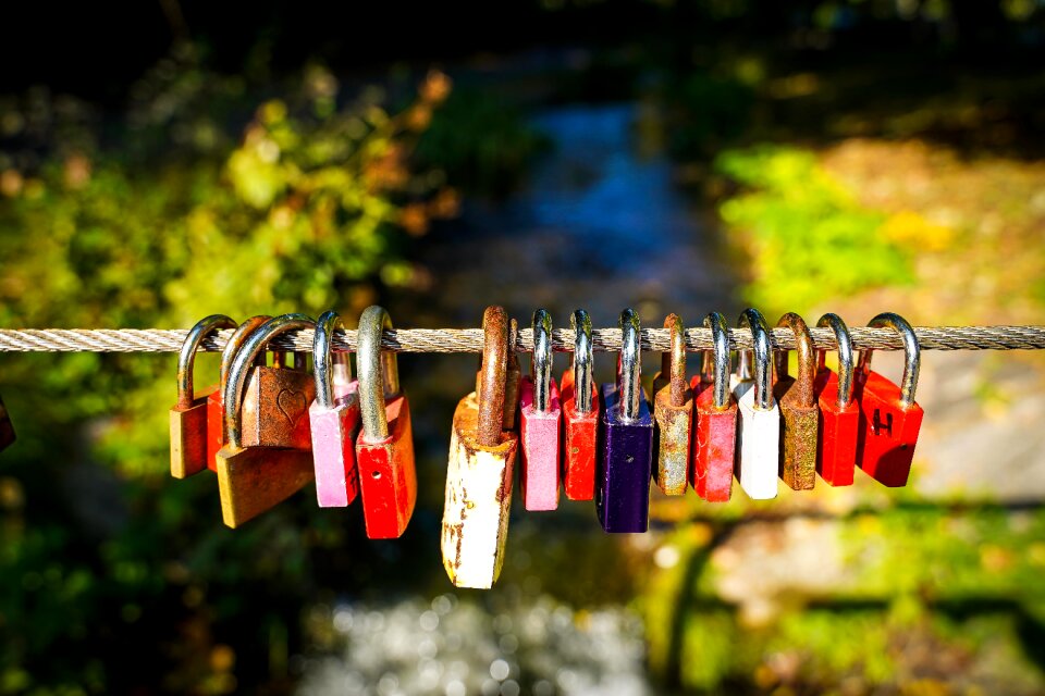U-lock love castle love