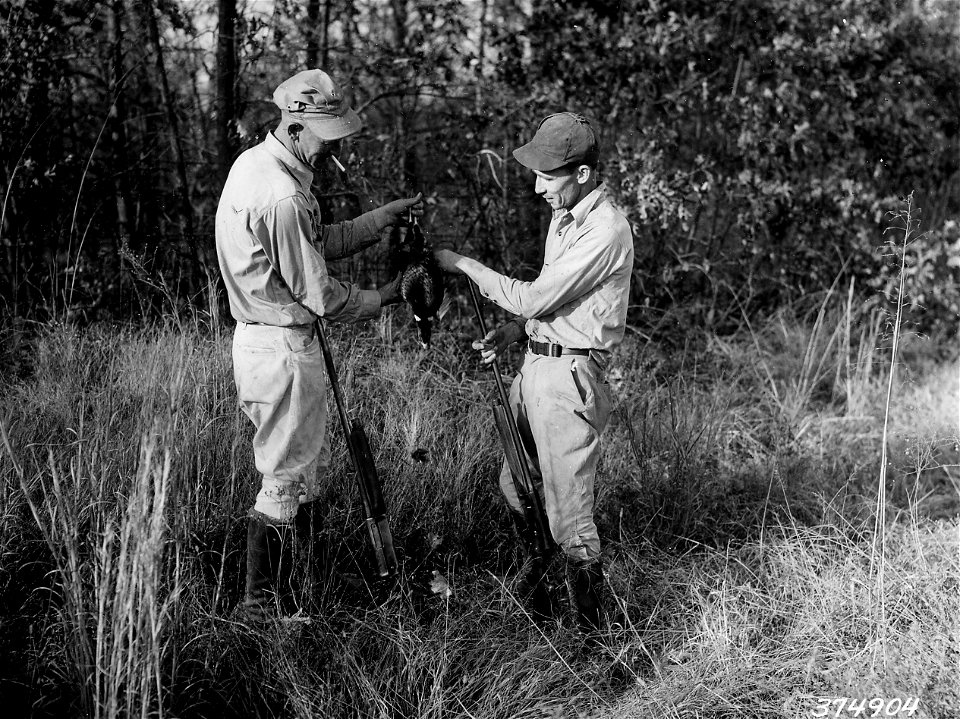 Photograph of Two Hunters