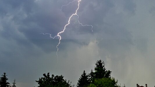 Flash outdoors thunder