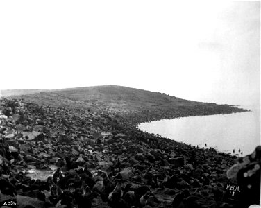 Fur seal rookeries, reef rookery, Garbotch rookery; Alaska, St. Paul Island, Pribilof Islands