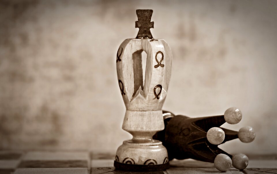 Chess pieces chess game figure