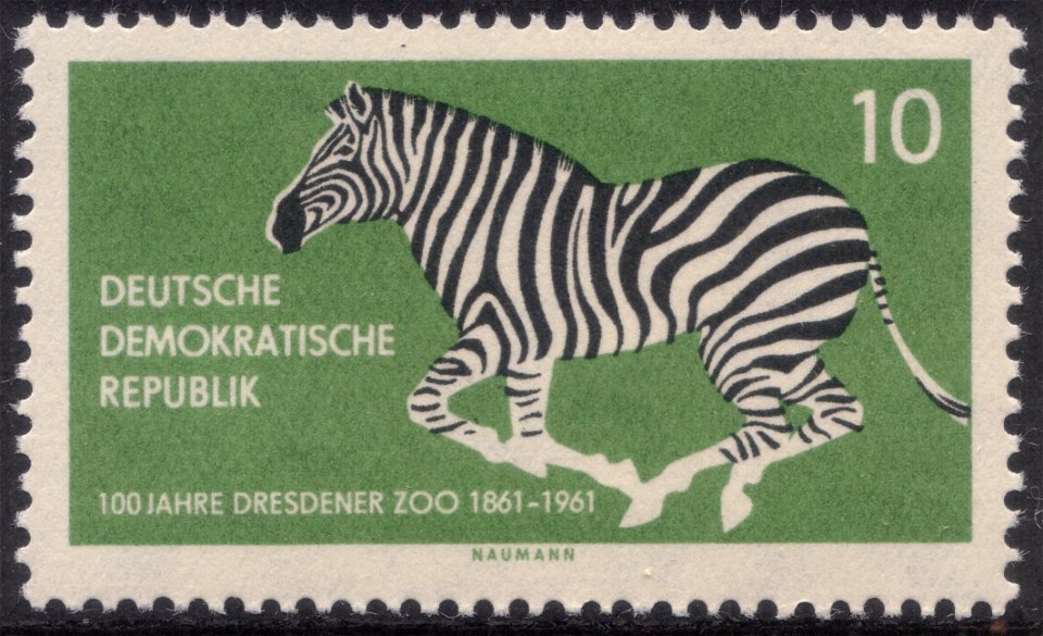 100th annivers. of the Zoological Garden at Dresden