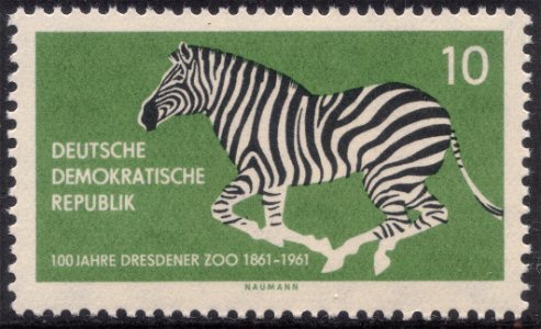 100th annivers. of the Zoological Garden at Dresden