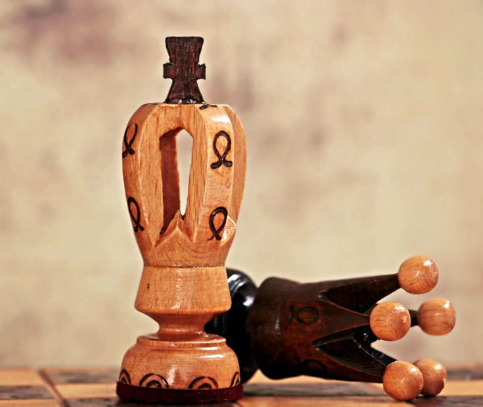 Chess pieces chess game figure