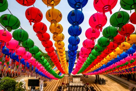 Lantern republic of korea at cancer