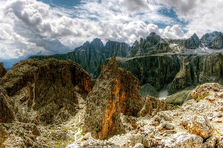 Nature rock view