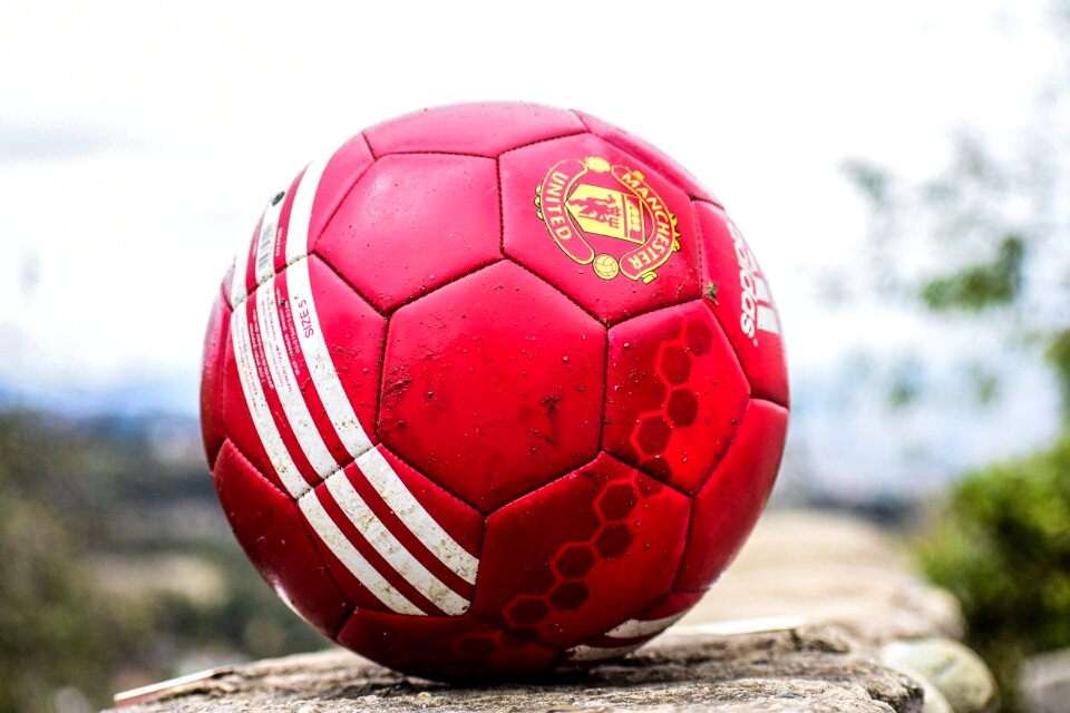 Sports red ball sport