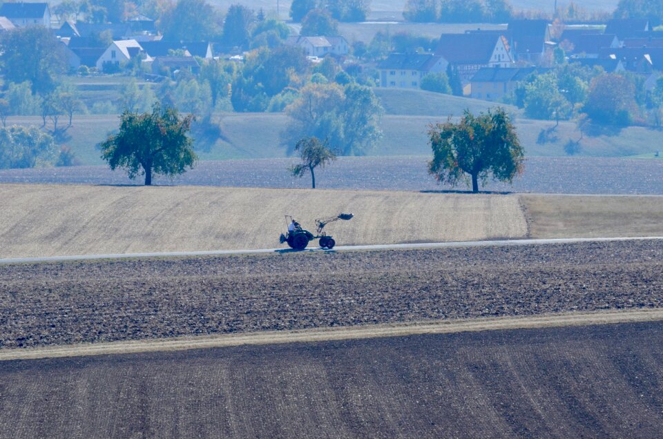 Harvest agriculture landscape