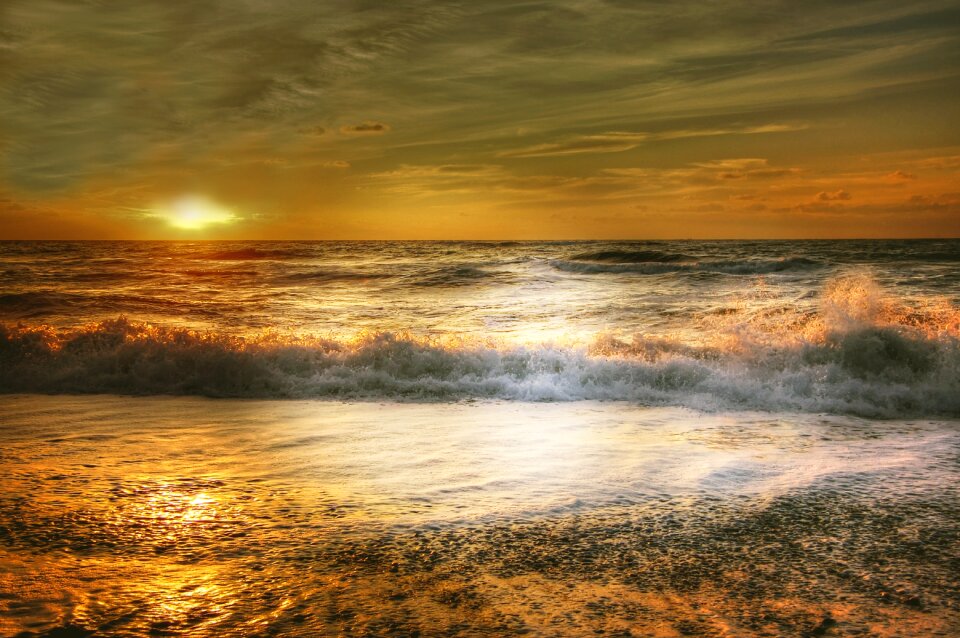 Sky coast sea