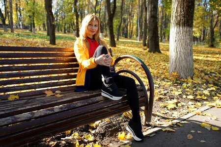 Urban landscaping benches nature