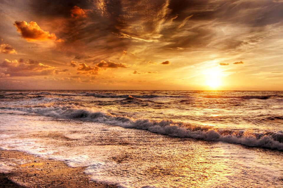 Sky coast sea