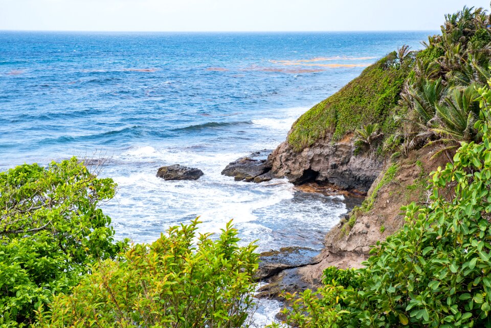 St vincent and the grenadines blue ocean windward