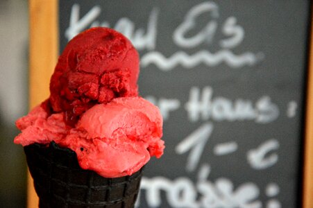 Offer ice cream ice cream cone photo
