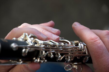 Key clarinet music photo