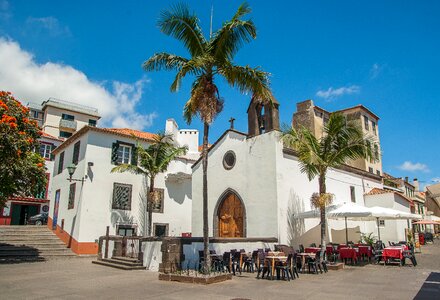 Funchal church old town photo