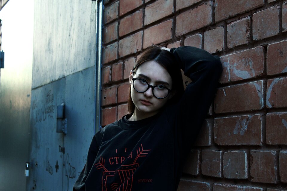 Portrait woman model