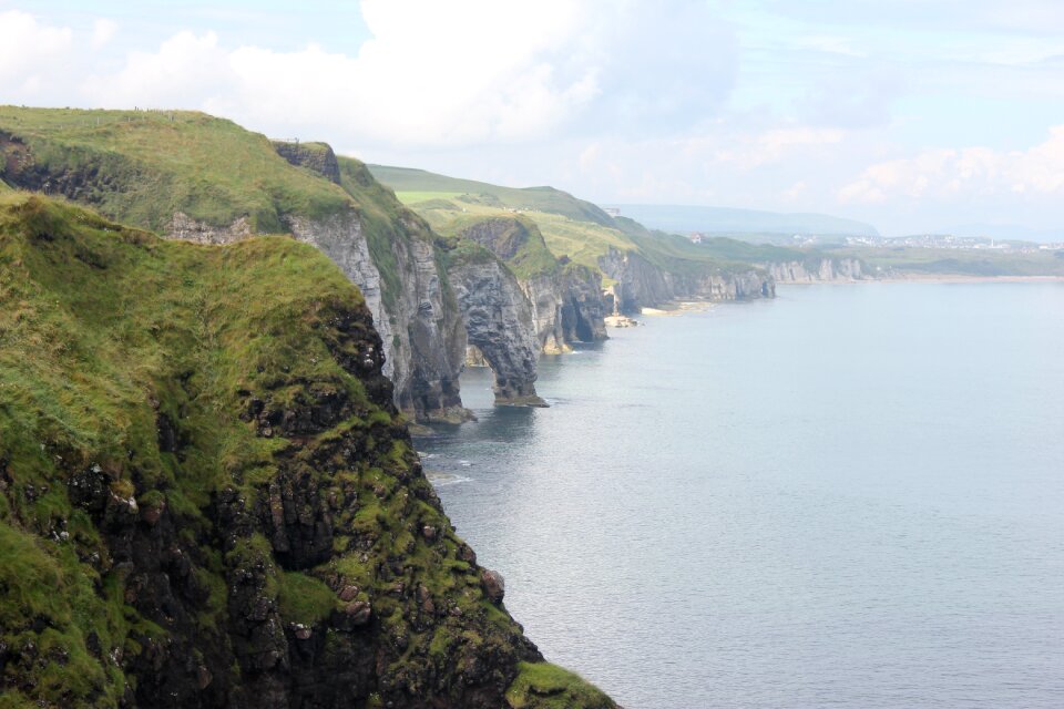 Cliffs ireland ocean