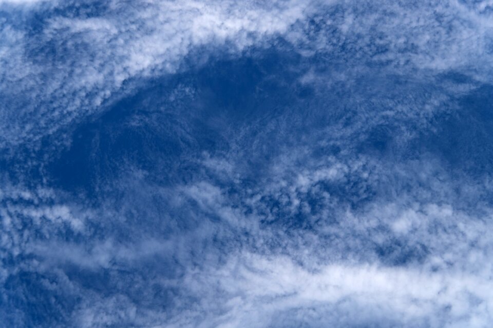 Fluffy cirrocumulus delicate