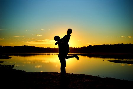 Sunset Couple photo