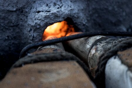 Fire yellow forging