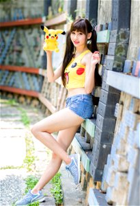 Woman Pikachu