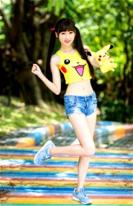 Woman Pikachu