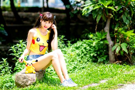Woman Pikachu