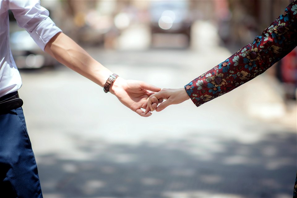 Couple Holding Hands