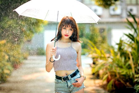 Woman Umbrella