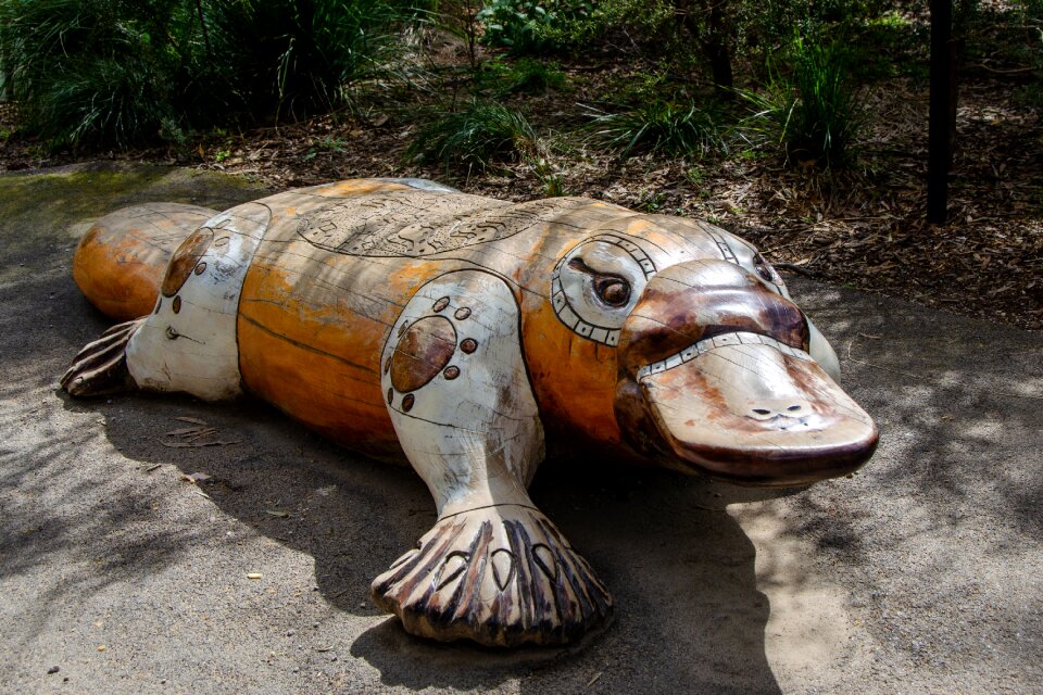 Wooden sculpture sculpture model