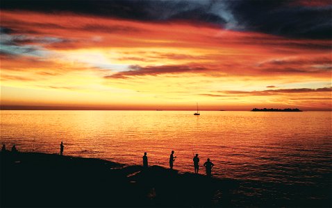 Fisher Sea Sunset photo