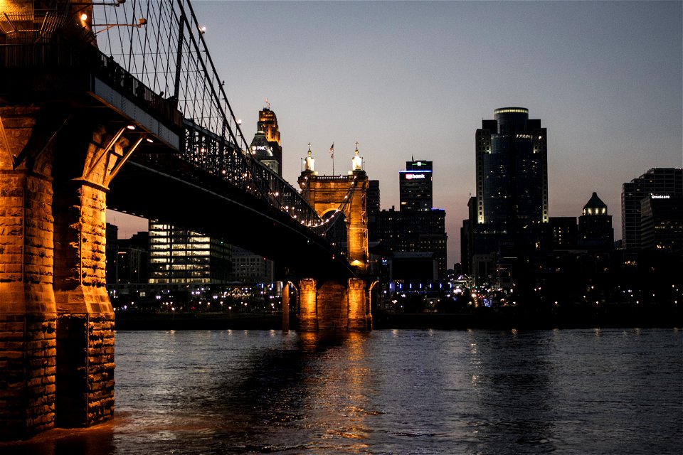 John A Roebling Suspension Bridge photo