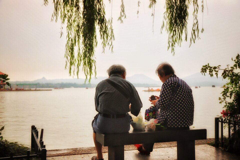 People nature family