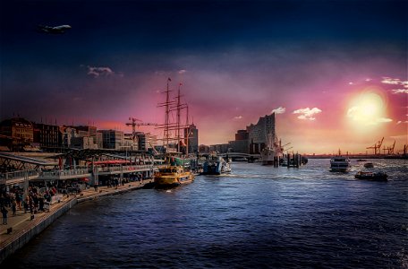 Port Of Hamburg photo