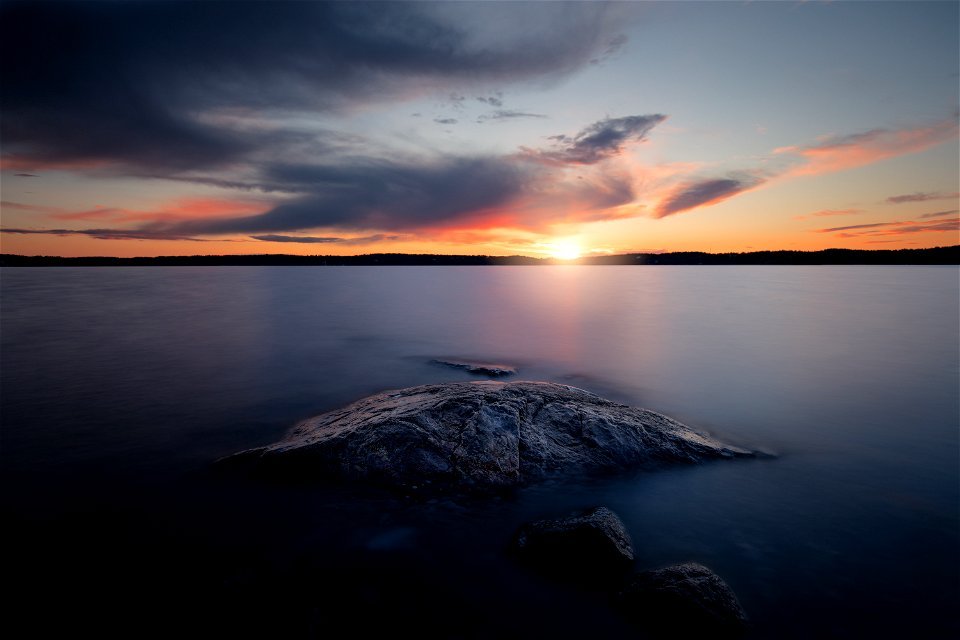 Sea Rock Sunset photo