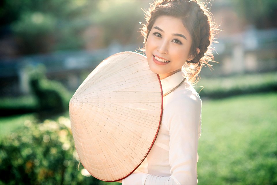 Woman Conical Hat