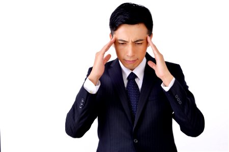 Businessman Headache