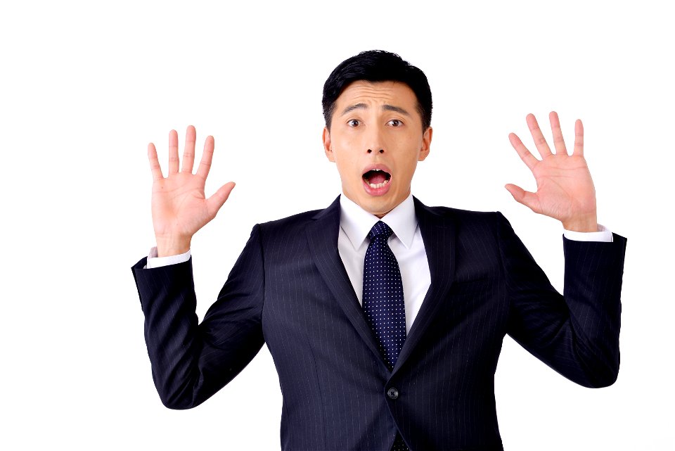 Businessman Surprised