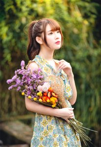 Woman Bouquet photo