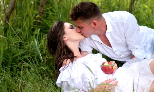 Snow White Apple Kiss photo