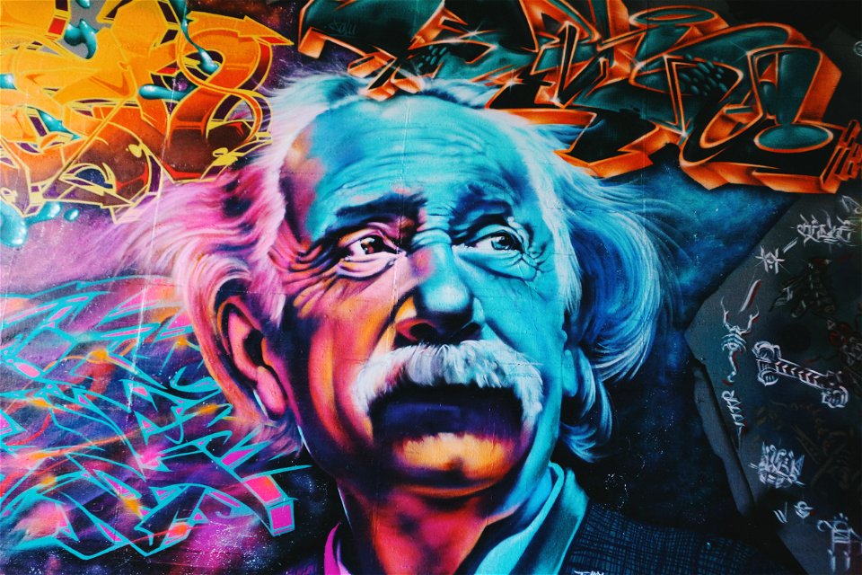 Wall Art Albert Einstein