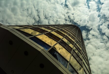 Architecture modern facade